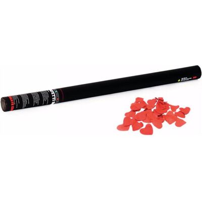 TCM Konfetti-Shooter 80cm, rote Herzen TCM Konfetti-Shooter 80cm, rote Herzen
