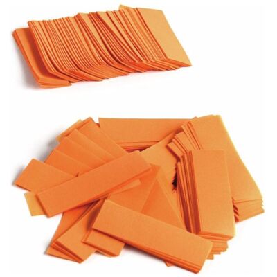 TCM Slowfall Konfetti rechteckig 55x18mm, orange, 1kg TCM Slowfall Konfetti rechteckig 55x18mm, orange, 1kg