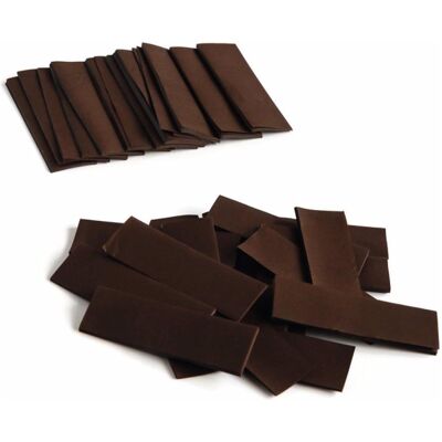 TCM Slowfall Konfetti rechteckig 55x18mm, braun, 1kg TCM Slowfall Konfetti rechteckig 55x18mm, braun, 1kg