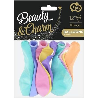 GoDan Beauty&Charm MIX Macarons Luftballons 30cm 10 Stk (10x) GoDan Beauty&Charm MIX Macarons Luftballons 30cm 10 Stk (10x)