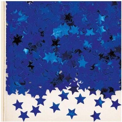 Amscan Konfetti Stardust blau Folie 14 g (12 Stk.) Amscan Konfetti Stardust blau Folie 14 g (12 Stk.)