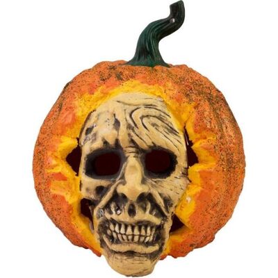 EUROPALMS Totenkopf-Kürbis Halloween Deko - 26cm EUROPALMS Totenkopf-Kürbis Halloween Deko - 26cm