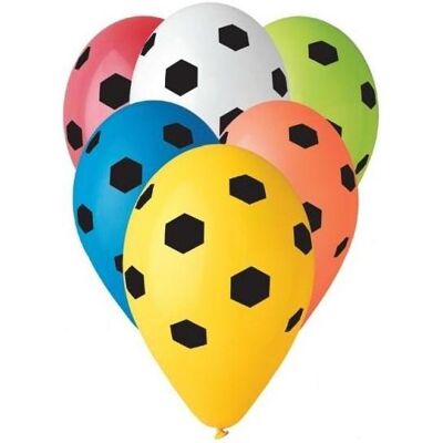 GoDan Premium Fussballballons 31cm 5St (5x) GoDan Premium Fussballballons 31cm 5St (5x)