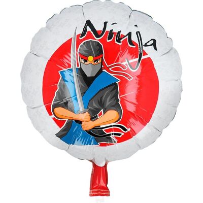 Magni Boland Folienballon Ninja Ø45cm (1x) Magni Boland Folienballon Ninja Ø45cm (1x)