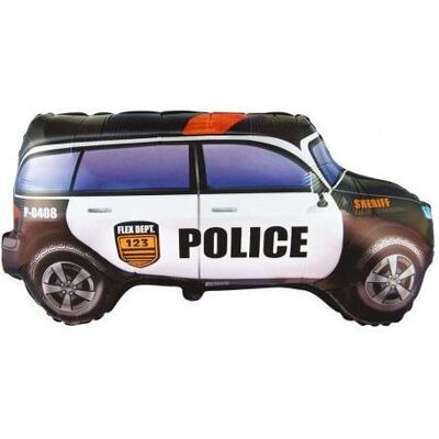 GoDan Polizeiauto Folienballon 61cm (1x) GoDan Polizeiauto Folienballon 61cm (1x)