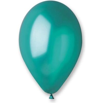 Gemar Grüner Metallic-Ballon Nr. 55, 100 Stück (X0316) (100x) Gemar Grüner Metallic-Ballon Nr. 55, 100 Stück (X0316) (100x)