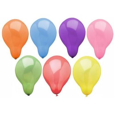 Papstar Luftballons rundfarbig sortiert (100x) Papstar Luftballons rundfarbig sortiert (100x)