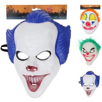 zz_archiviert_Nenurodyta Clown-Maske 491663500, 23 cm x 18 cm, Kunststoff zz_archiviert_Nenurodyta Clown-Maske 491663500, 23 cm x 18 cm, Kunststoff