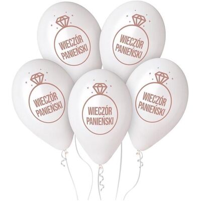 GoDan Premium Heliumballons Junggesellinnenabschied 5 Stk (5x) GoDan Premium Heliumballons Junggesellinnenabschied 5 Stk (5x)