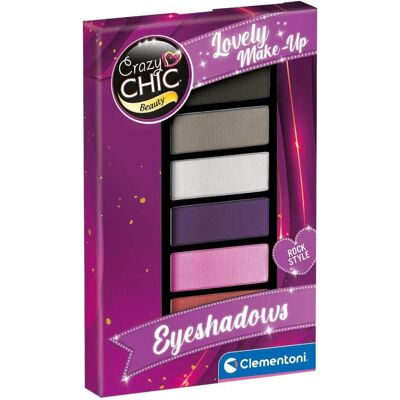 Clementoni Crazy Chic Lidschatten Rock Style, 8 Stück. Clementoni Crazy Chic Lidschatten Rock Style, 8 Stück.