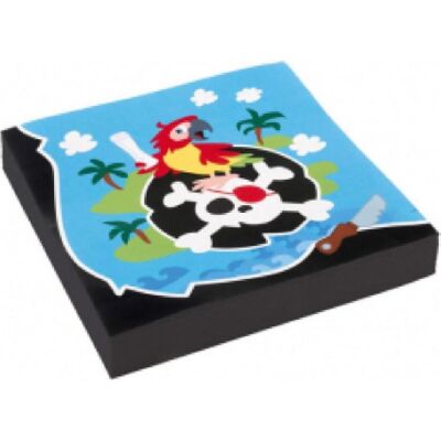 Amscan, Servietten, Pirate (20 Stk., 33 x 33 cm) Amscan, Servietten, Pirate (20 Stk., 33 x 33 cm)