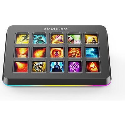 Fifine Ampligame D6 Stream Controller - Streaming Deck - Schwarz Fifine Ampligame D6 Stream Controller - Streaming Deck - Schwarz