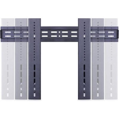 Multibrackets M Public Video Wall Mount Push (Wand, 50 kg, 40" - 70"), TV Wandhalterung, Schwarz Multibrackets M Public Video Wall Mount Push (Wand, 50 kg, 40" - 70"), TV Wandhalterung, Schwarz