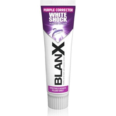 Blanx, Zahnpasta, Weisser Schock Lila Korrektor (75 ml) Blanx, Zahnpasta, Weisser Schock Lila Korrektor (75 ml)