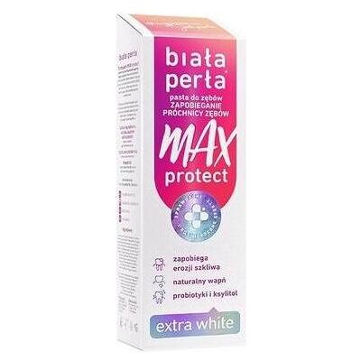 Biała Perła, Zahnpasta, Max Protect pasta do zębów 75ml (75 ml) Biała Perła, Zahnpasta, Max Protect pasta do zębów 75ml (75 ml)