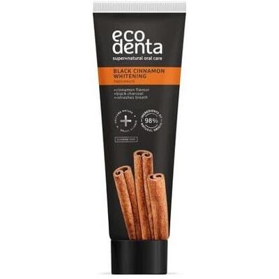 Ecodenta, Zahnpasta, Schwarzer Zimt Zahnweiss (100 ml) Ecodenta, Zahnpasta, Schwarzer Zimt Zahnweiss (100 ml)