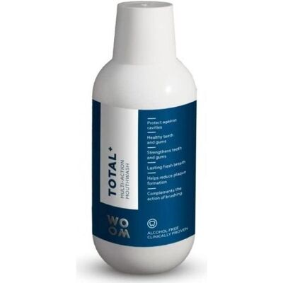 Woom Brand, Mundspülung, Total+ Multi-Action Mouthwash - Mouthwash (500 ml, Mundspülung) Woom Brand, Mundspülung, Total+ Multi-Action Mouthwash - Mouthwash (500 ml, Mundspülung)