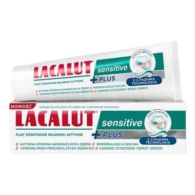 Lacalut, Zahnpasta, Sensitive Plus Toothpaste, 75 Ml (75 ml) Lacalut, Zahnpasta, Sensitive Plus Toothpaste, 75 Ml (75 ml)