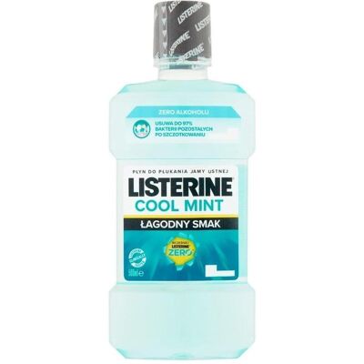 Listerine, Mundspülung, Mouthwash Cool Mint Zero - Mouthwash (500 ml, Mundwasser) Listerine, Mundspülung, Mouthwash Cool Mint Zero - Mouthwash (500 ml, Mundwasser)