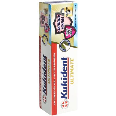 Kukident, Zahnpasta, Ultimate Haftcreme Frischer Geschmack 40gr Haftcreme (40 ml) Kukident, Zahnpasta, Ultimate Haftcreme Frischer Geschmack 40gr Haftcreme (40 ml)