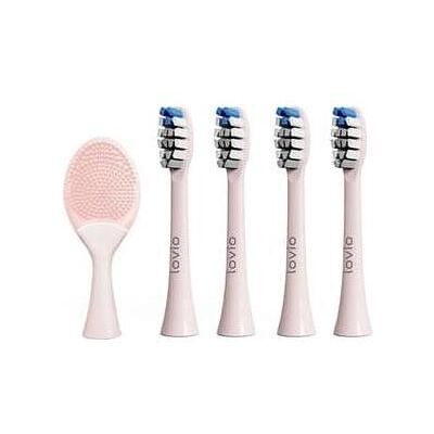 Lovio, Zahnbürstenkopf, Sonicprotect Pro Sonic Toothbrush Heads Medium Hardness Lvtb124pkhm Pink 5pcs (5x) Lovio, Zahnbürstenkopf, Sonicprotect Pro Sonic Toothbrush Heads Medium Hardness Lvtb124pkhm Pink 5pcs (5x)