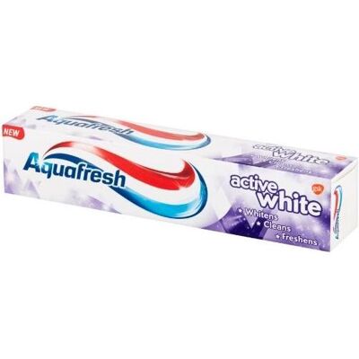 Aquafresh, Zahnpasta, Active White Toothpaste Paste Toothpaste 125Ml (125 ml) Aquafresh, Zahnpasta, Active White Toothpaste Paste Toothpaste 125Ml (125 ml)