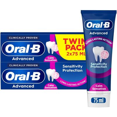 Oral-B, Zahnpasta, Oral B - Advanced Sensitivity Protection Calm Sensation Toothpaste - 150 ml (150 ml) Oral-B, Zahnpasta, Oral B - Advanced Sensitivity Protection Calm Sensation Toothpaste - 150 ml (150 ml)