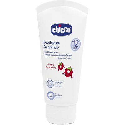 Chicco Zahnpasta Modell - Erdbeere - 1-5 Jahre - Zahnpasta Chicco Zahnpasta Modell - Erdbeere - 1-5 Jahre - Zahnpasta