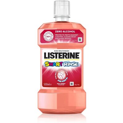 Listerine Smart Rinse Mild Beere Mundspülung - Kinder Listerine Smart Rinse Mild Beere Mundspülung - Kinder