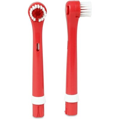Huslog, Zahnbürstenkopf, Set of 2 electric toothbrush heads Psi Patrol Marshall - red (2x) Huslog, Zahnbürstenkopf, Set of 2 electric toothbrush heads Psi Patrol Marshall - red (2x)