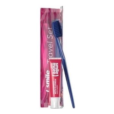 Hiskin, Zahnpasta, Set Smile Toothpaste 30Ml + Red Toothbrush + Cosmetic Bag (30 ml) Hiskin, Zahnpasta, Set Smile Toothpaste 30Ml + Red Toothbrush + Cosmetic Bag (30 ml)