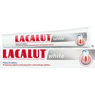 Lacalut, Zahnpasta, White (75 ml) Lacalut, Zahnpasta, White (75 ml)