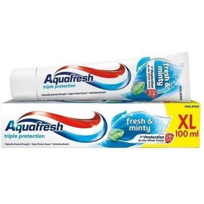 Aquafresh, Zahnpasta, Triple Protection Fresh And Minty Toothpaste 100Ml (100 ml) Aquafresh, Zahnpasta, Triple Protection Fresh And Minty Toothpaste 100Ml (100 ml)