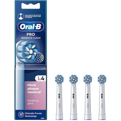 Oral-B, Zahnbürstenkopf, Pro Sensitive Clean (4x) Oral-B, Zahnbürstenkopf, Pro Sensitive Clean (4x)