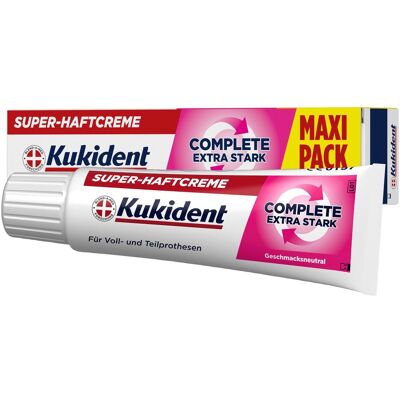 Kukident, Zahnpasta, Haftcreme Complete Geschmacksneutral 70g Haftcreme, 70g (70 ml) Kukident, Zahnpasta, Haftcreme Complete Geschmacksneutral 70g Haftcreme, 70g (70 ml)