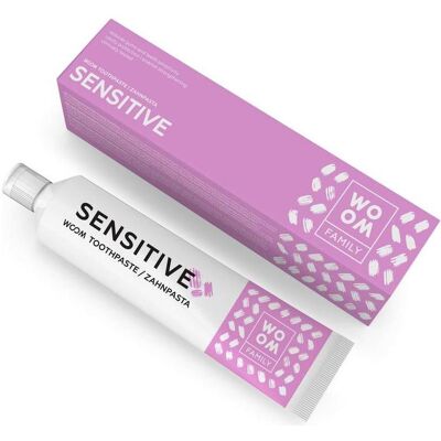 Woom Brand, Zahnpasta, Family Sensitive sensitivity toothpaste for the whole family 75ml (75 ml) Woom Brand, Zahnpasta, Family Sensitive sensitivity toothpaste for the whole family 75ml (75 ml)