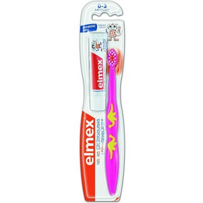 Elmex Kinder Weiche Zahnbürste & Mini Zahnpasta Elmex Kinder Weiche Zahnbürste & Mini Zahnpasta