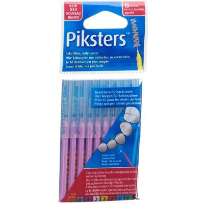 Piksters, Interdentalbürste, Interdentalbürstchen (10x, 2.25 mm) Piksters, Interdentalbürste, Interdentalbürstchen (10x, 2.25 mm)