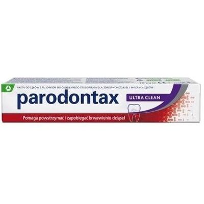 Parodontax, Zahnpasta, Ultra Clean Zahnpasta mit Fluorid für blutendes Zahnfleisch 75ml (75 ml) Parodontax, Zahnpasta, Ultra Clean Zahnpasta mit Fluorid für blutendes Zahnfleisch 75ml (75 ml)