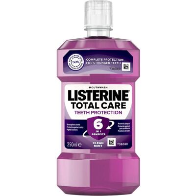 Listerine Total Care Zähne Schutz - Unisex Mundspülung 250ml Listerine Total Care Zähne Schutz - Unisex Mundspülung 250ml