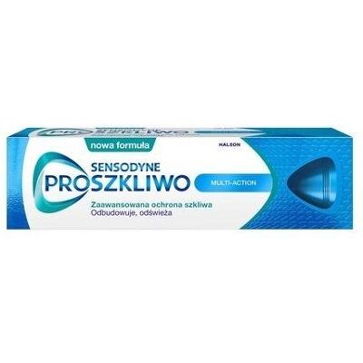 Sensodyne, Zahnpasta, ProSzkliwo MultiAction pasta do zębów o smaku Miętowym 75ml (75 ml) Sensodyne, Zahnpasta, ProSzkliwo MultiAction pasta do zębów o smaku Miętowym 75ml (75 ml)