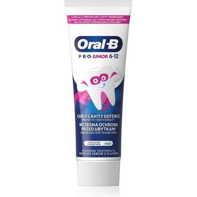 Oral-B PRO Junior Kinderzahnpasta - Zahnpasta für Kinder Oral-B PRO Junior Kinderzahnpasta - Zahnpasta für Kinder