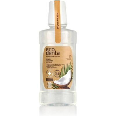 Ecodenta, Mundspülung, Minzig-Kokos-Mundwasser (250 ml, Mundwasser) Ecodenta, Mundspülung, Minzig-Kokos-Mundwasser (250 ml, Mundwasser)