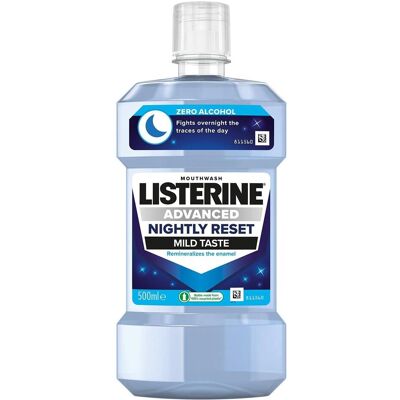 Listerine, Mundspülung, Nightly Reset Mouthwash 500ml (500 ml, Mundspülung, Mundwasser) Listerine, Mundspülung, Nightly Reset Mouthwash 500ml (500 ml, Mundspülung, Mundwasser)