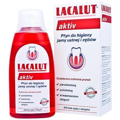 Lacalut, Mundspülung, Aktiv (300 ml, Mundspülung) Lacalut, Mundspülung, Aktiv (300 ml, Mundspülung)