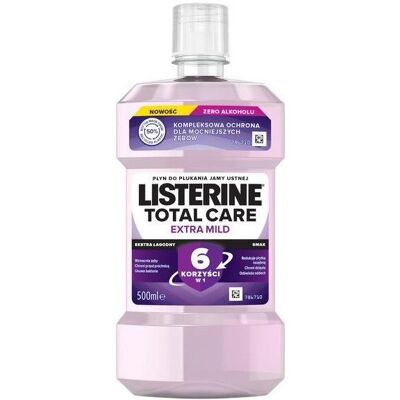 Listerine, Mundspülung, Mundspülung Total Care Extra Mild - 500ml (500 ml, Mundspülung, Mundwasser) Listerine, Mundspülung, Mundspülung Total Care Extra Mild - 500ml (500 ml, Mundspülung, Mundwasser)