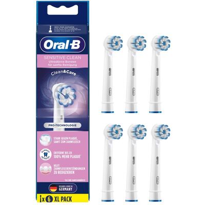 Oral-B, Zahnbürstenkopf, Sensitive Clean Clean&Care (6x) Oral-B, Zahnbürstenkopf, Sensitive Clean Clean&Care (6x)