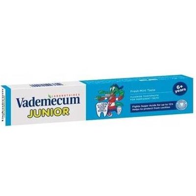 Henkel, Zahnpasta, Vademecum Junior 6+ Fluoride Mint Toothpaste 75ml (75 ml) Henkel, Zahnpasta, Vademecum Junior 6+ Fluoride Mint Toothpaste 75ml (75 ml)