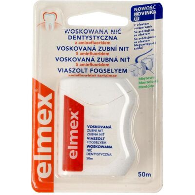 Elmex, Zahnseide, Dental Floss With Wax 50 M (50 m) Elmex, Zahnseide, Dental Floss With Wax 50 M (50 m)