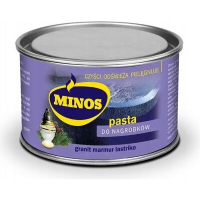 Minos, Zahnpasta, Grabsteinpaste, 240 g Minos, Zahnpasta, Grabsteinpaste, 240 g